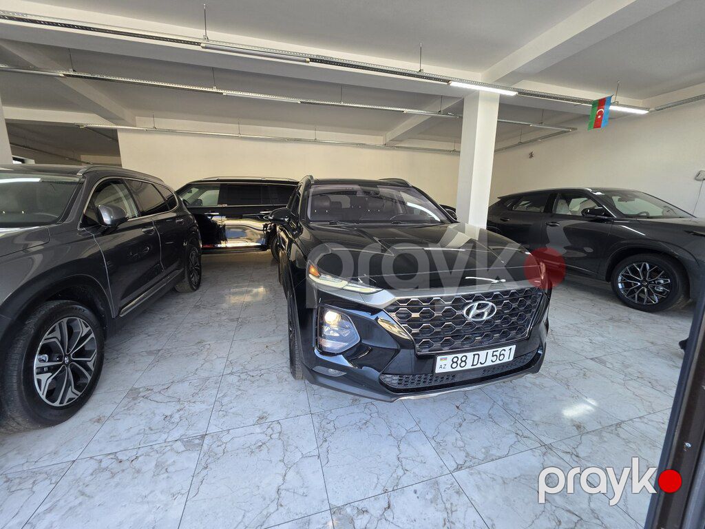 Hyundai Santa Fe, 2.0 L, 2019 il, 164 500 km — Avtomobillər, Bakı (7)