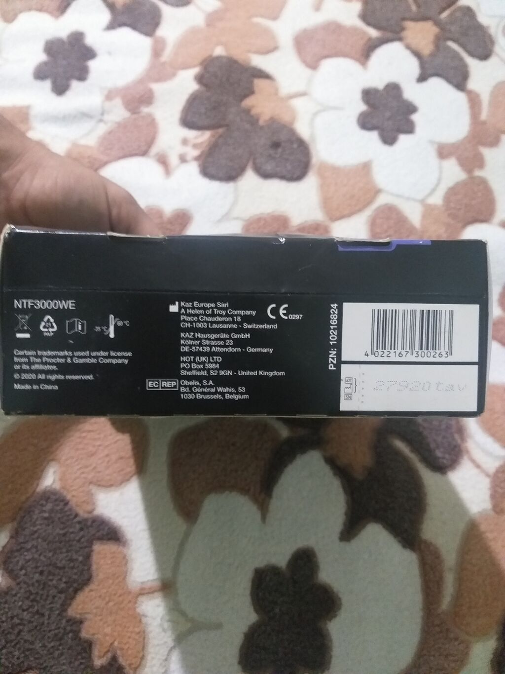 Braun NTF3000 – təmassız və toxunaraq ölçən alın termometri — Tibbi termometrlər, Bakı (2)