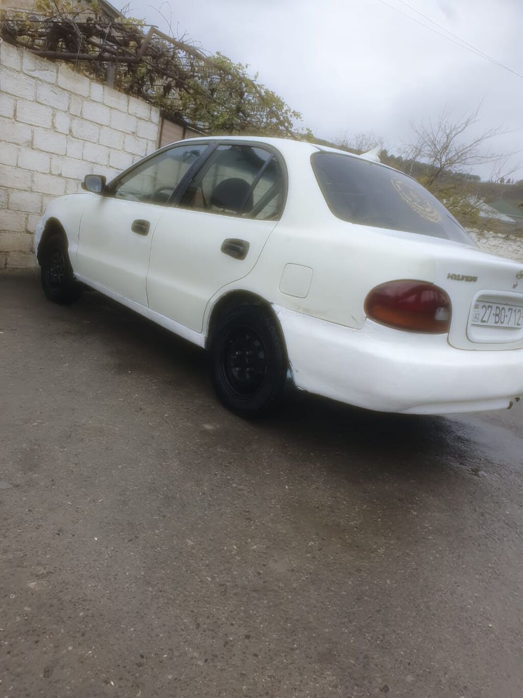 Hyundai Accent: 1.5 l 1995 il Sedan — Avtomobillər, Şabran (8)