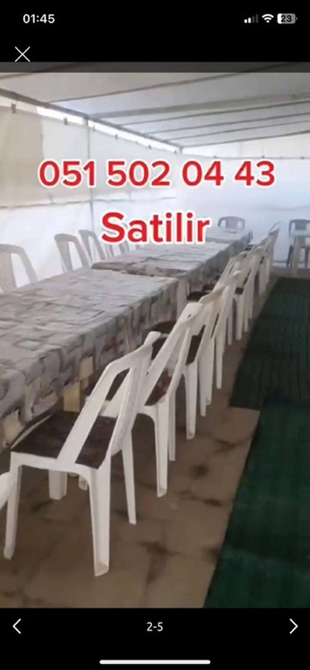 Mərasim üçün çadır satılır orta dərəcədə veziyyeti var heç avadanliq — Xidmətlər, Masazır (2)