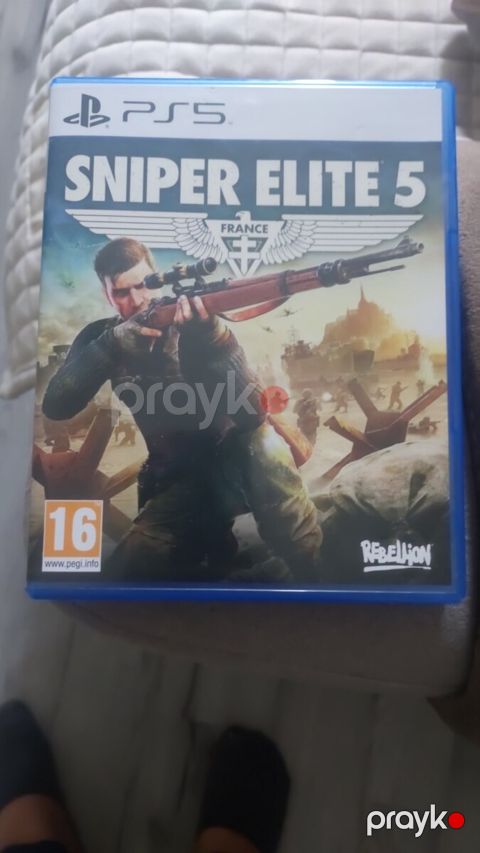PS5 Sniper Elite 5 oyun diski