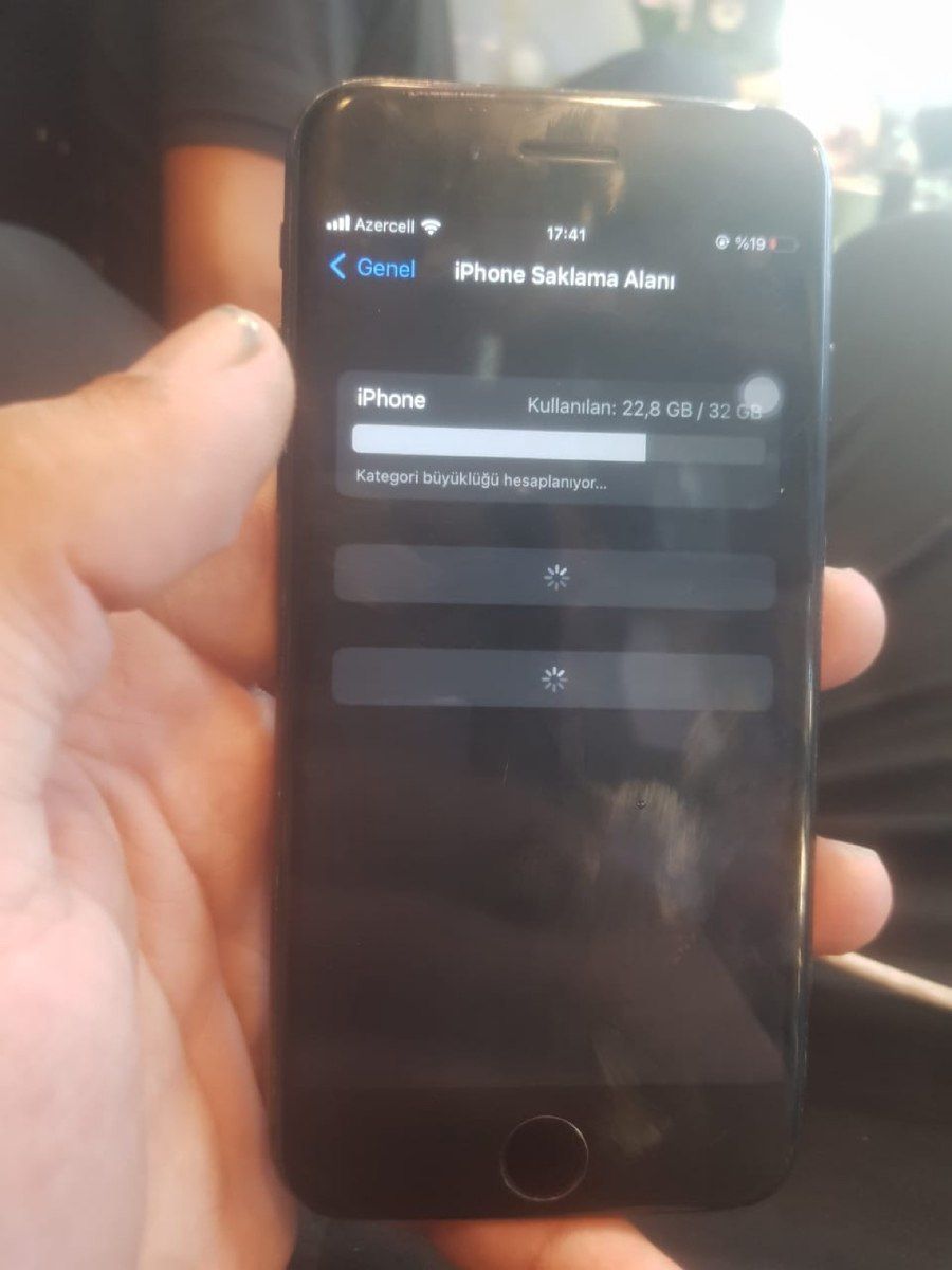 Apple iPhone 7 Black 32GB — Smartfonlar, Bakı (2)