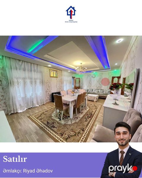 4-otaqlı mənzil, Lənkəran ş., 80 m²