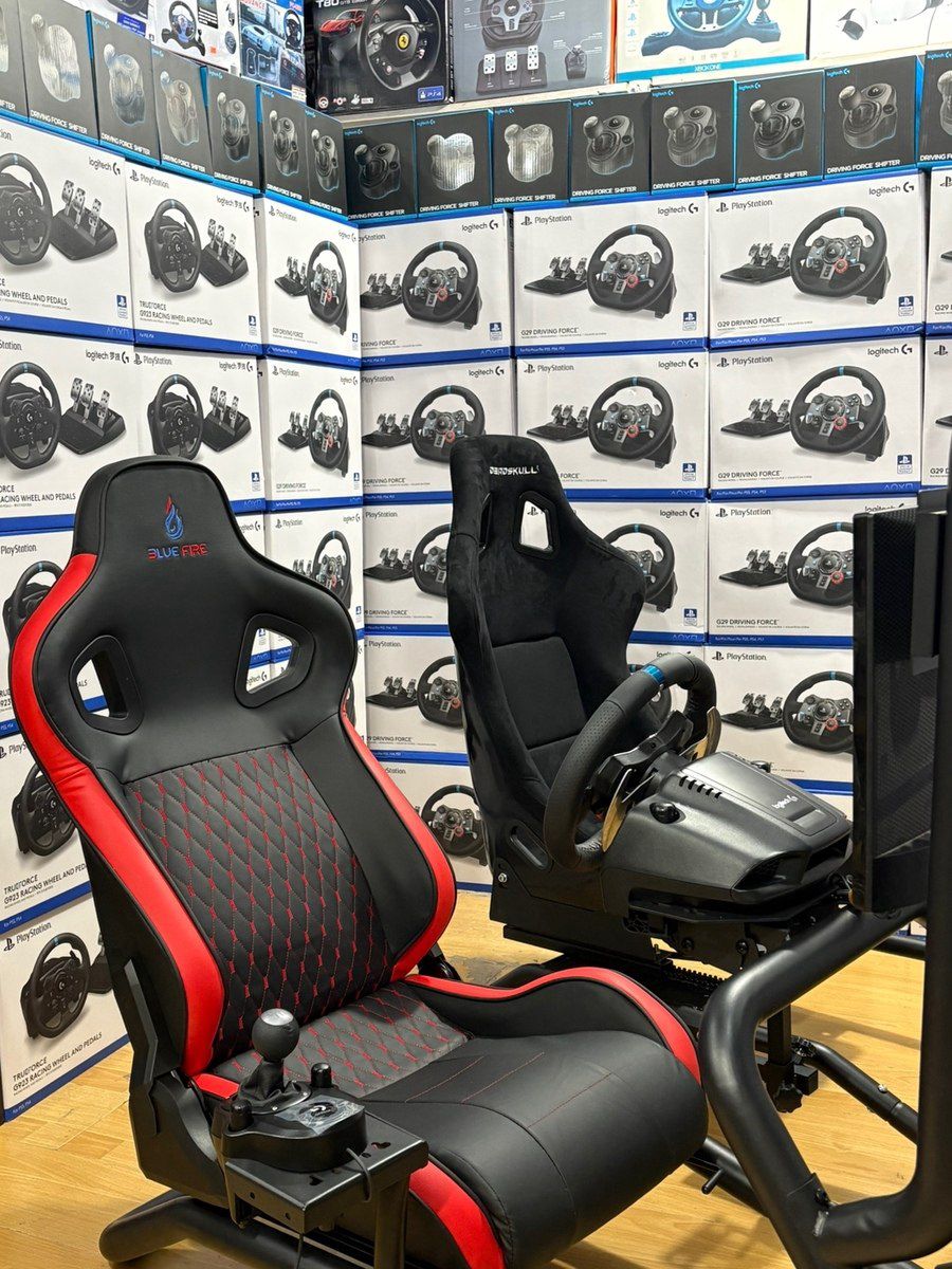 Racing Simulator oturacağı və sükan stendi — Oyunlar, konsollər və proqramlar, Bakı (5)