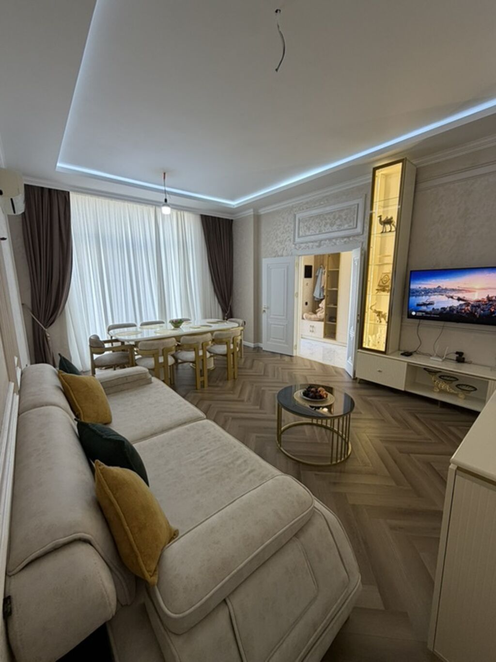 3 otaqlı, 135 kv. m, Yeni təmirli — Ev, villa, Digah (2)