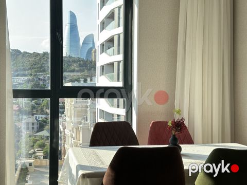 2-otaqlı yeni tikili kirayə verilir, Xanlar küç., 78 m²