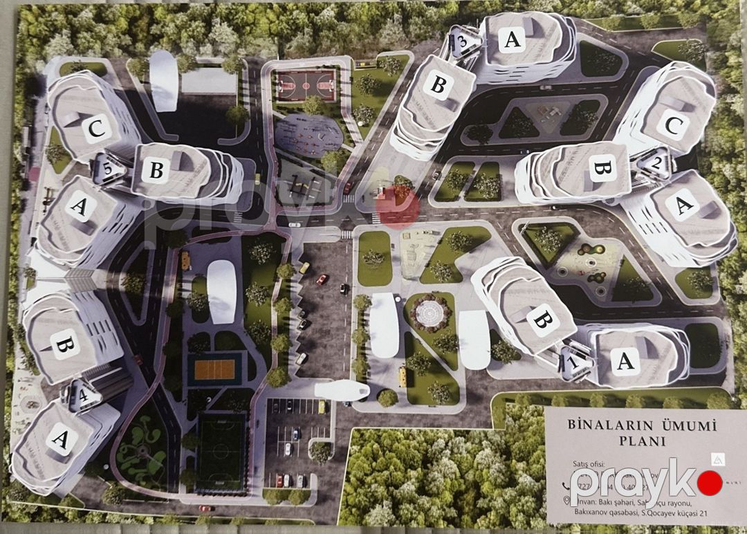 Satılır 2 otaqlı yeni tikili 61 m² — Mənzil, Bakı (6)