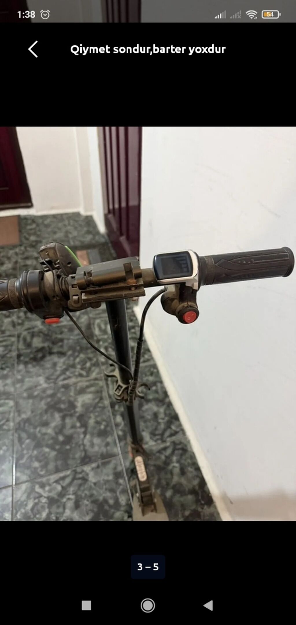 Elektrik skuter korpusu və hissələri - Geniş metal gövdə: batareya — Skuterlər, Masazır (2)