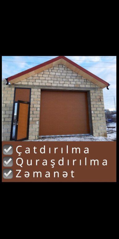 Avtomatik, mexaniki, panel jalüz qapılar — Təmir və inşaat, Bakı (2)