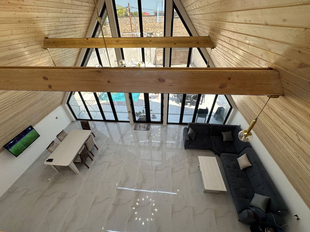 İcarəyə verilir 4 otaqlı həyət evi/bağ evi 150 m² — Ev, villa, Bakı (2)