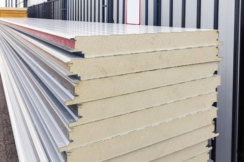 Divar üçün sendvic panel 100mm — Bakı