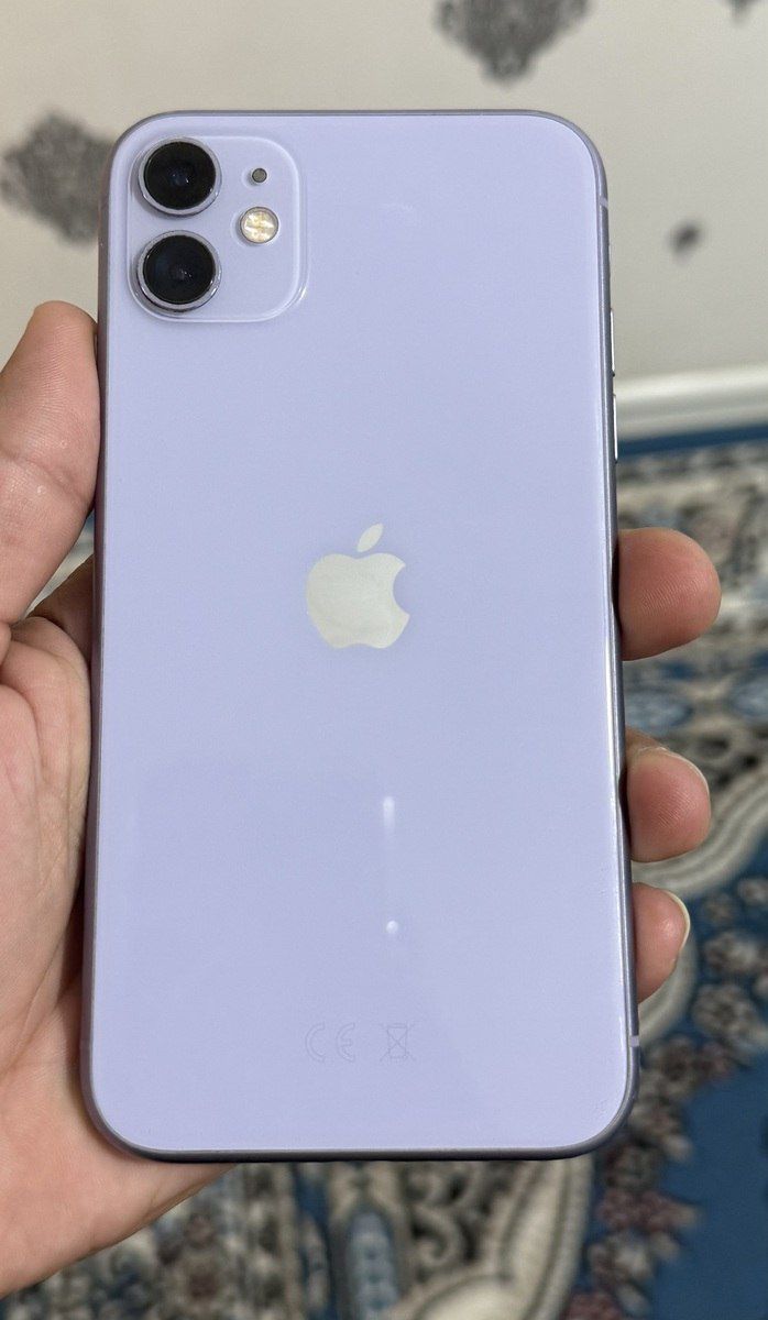 Apple iPhone 11 Purple 128GB/4GB — Smartfonlar, Bakı (2)