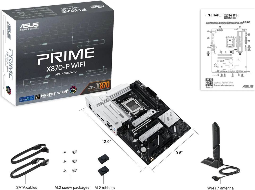 ASUS Prime X870-P WiFi7 — Kompüterlər və noutbuklar, Bakı (7)
