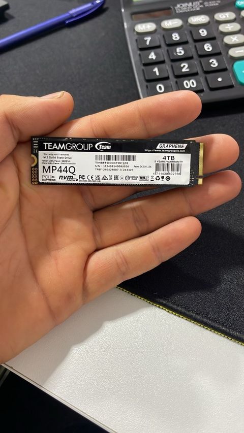 Teamgroup MP44Q nwme SSD 7400mb/s — Bakı