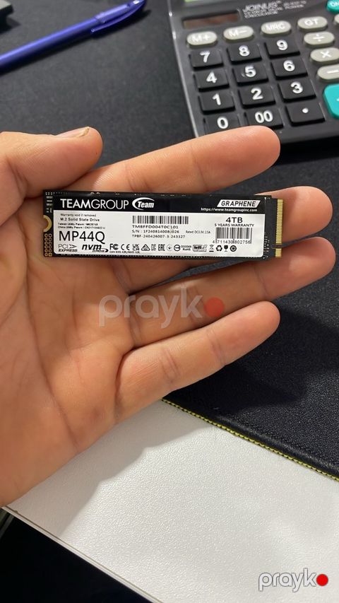 Teamgroup MP44Q nwme SSD 7400mb/s