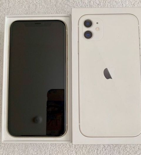 IPhone 11, 64 GB, Ağ, Face ID — Bakı