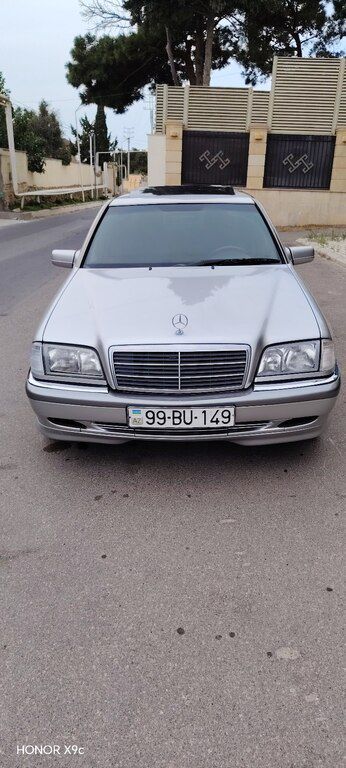 Mercedes C 180, 1.8 L, 1998 il, 356 373 km — Avtomobillər, Bakı (12)