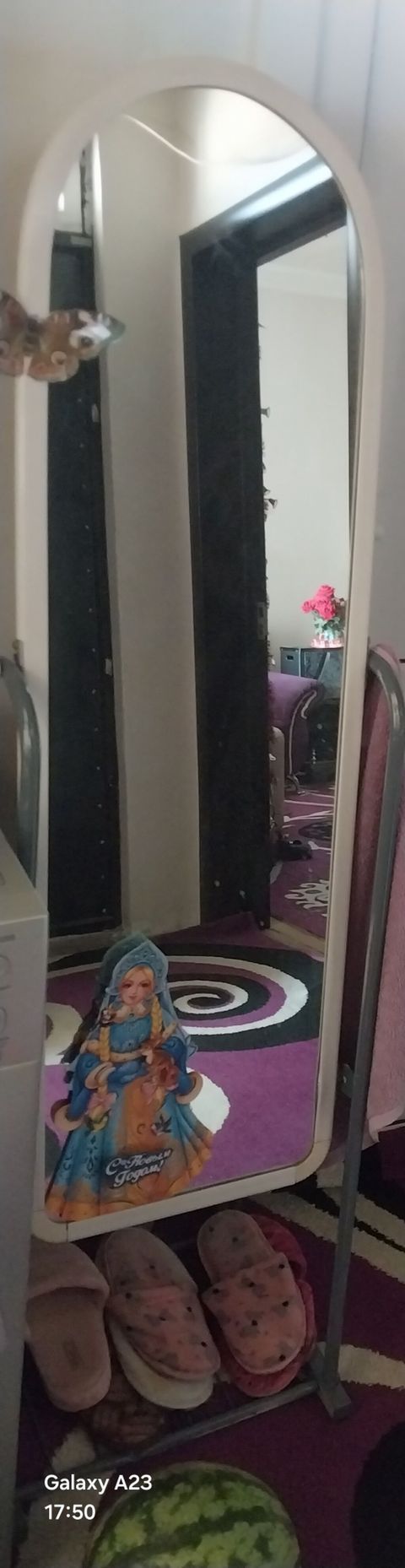 Güzgü Döşəmə üstü, Oval, Çərçivə ilə — Bakı