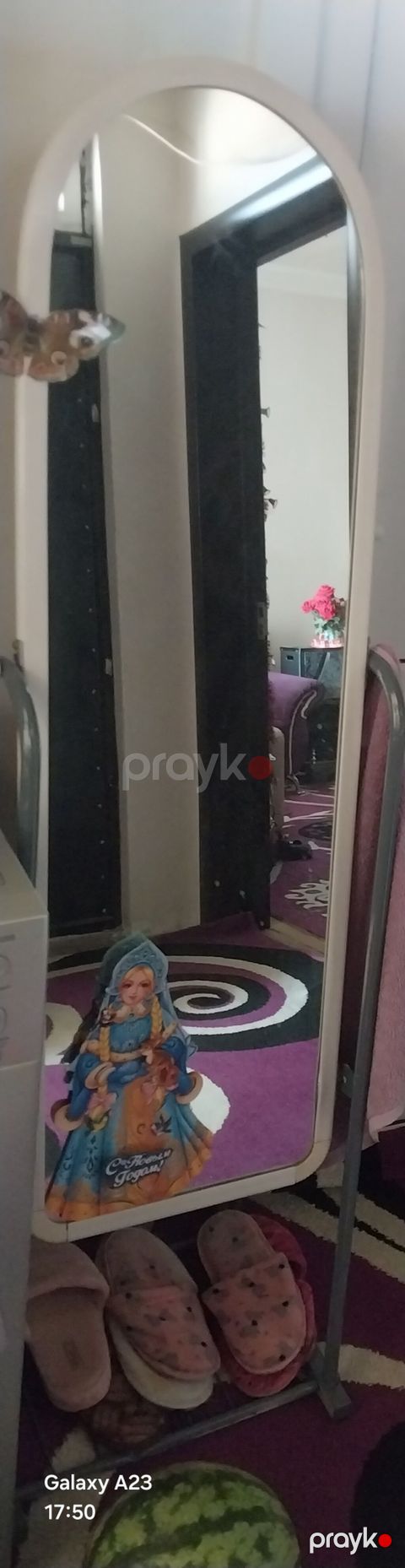 Güzgü Döşəmə üstü, Oval, Çərçivə ilə — Bakı