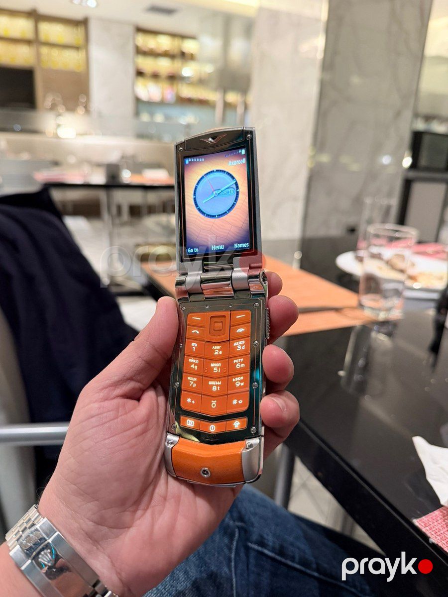 Vertu Constellation Ayxta Candy Orange — Smartfonlar, Bakı (5)