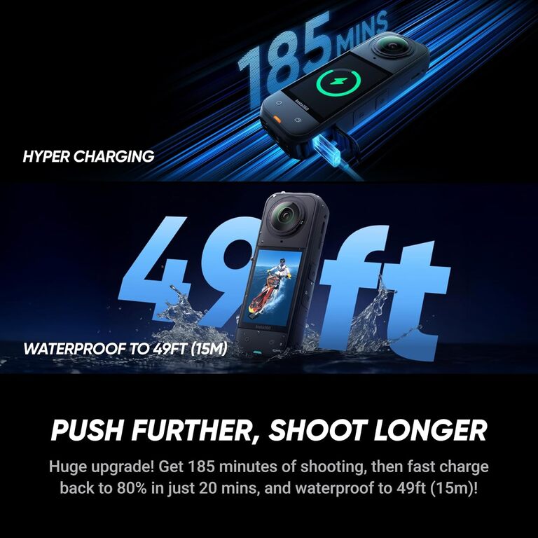 Insta360 X5 — Səs texnikası, Bakı (5)