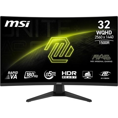 Monitor msı mag 321CQF E18 2K 180HZ — Bakı