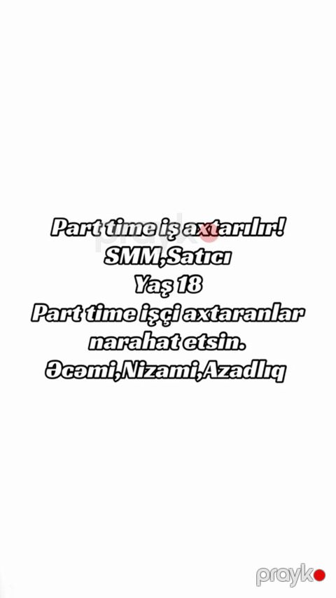 SMM menecer tələb olunur, 18-29 yaş, 1 ildən az təcrübə — Bakı