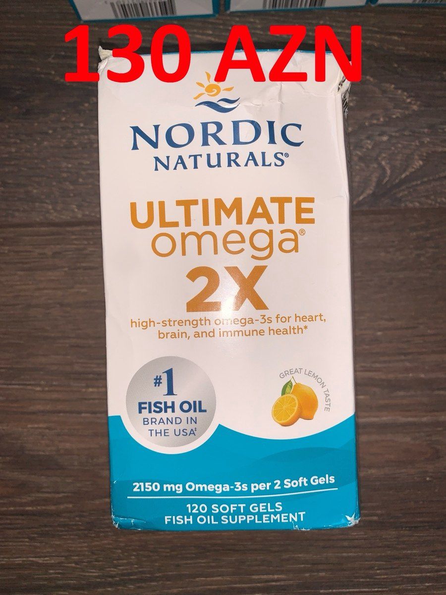 Nordic Naturals Ultimate Omega balıq yağı — Gözəllik və səhiyyə, Bakı (3)