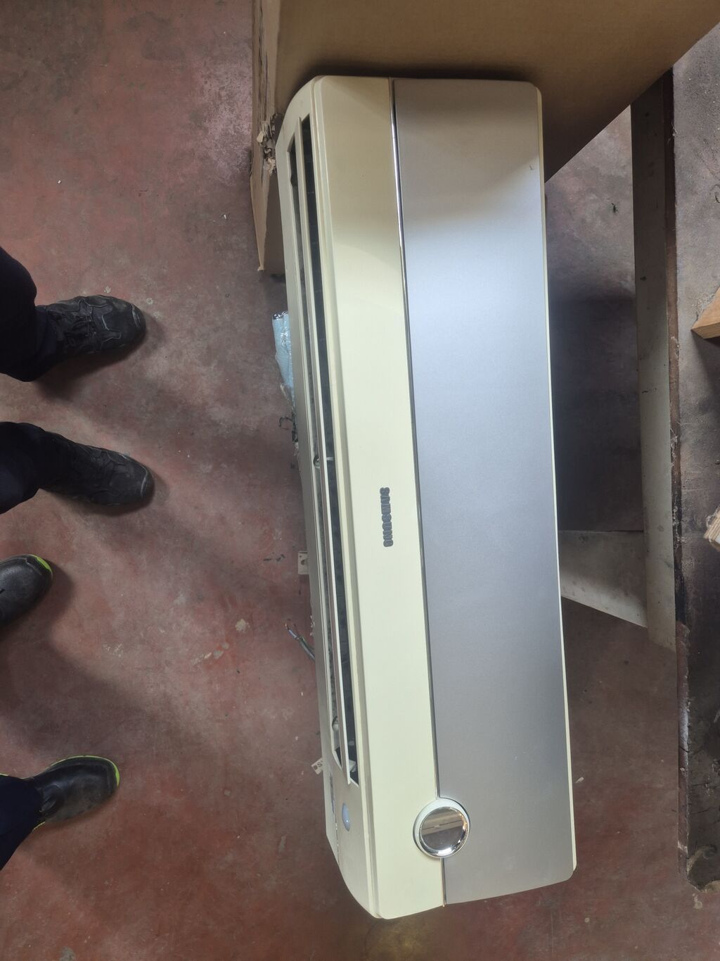 Samsung split kondisioner (divar tipli) – daxili və xarici blok — Kondisioner və split-sistemlər, Bakı (3)