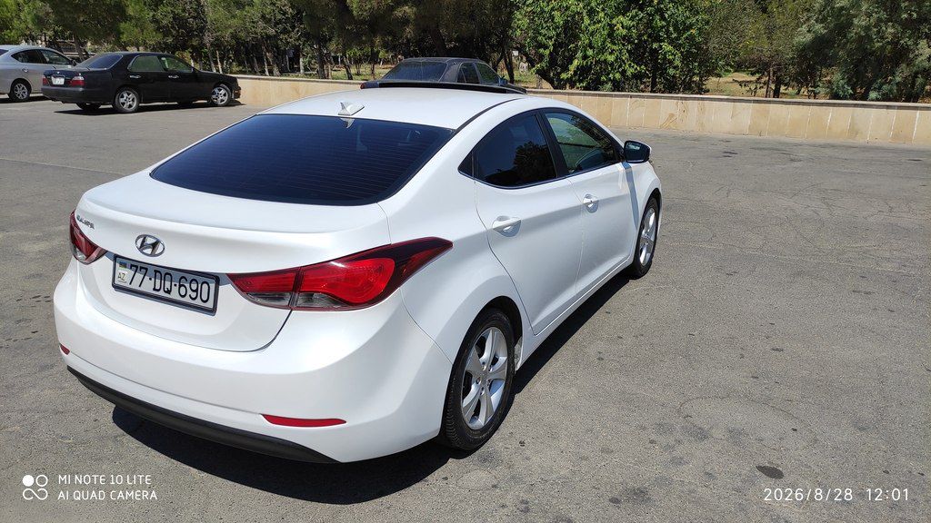Hyundai Elantra, 1.8 L, 2016 il, 144 800 km — Avtomobillər, Bakı (6)
