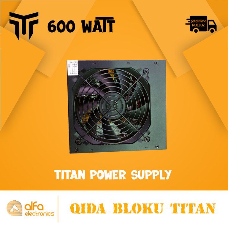 Qida blokları "Titan" (Power Supply) — Kompüterlər və noutbuklar, Bakı (8)