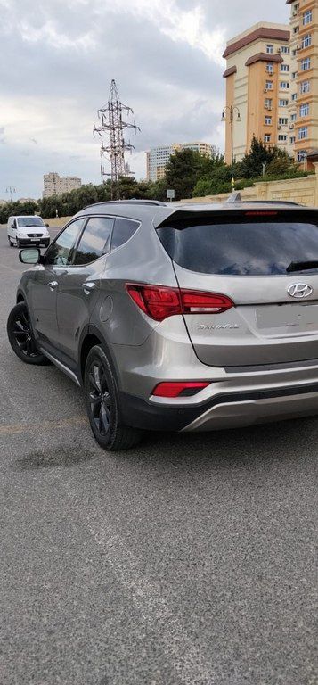 Hyundai Santa Fe, 2.0 L, 2018 il, 180 000 km — Avtomobillər, Bakı (5)