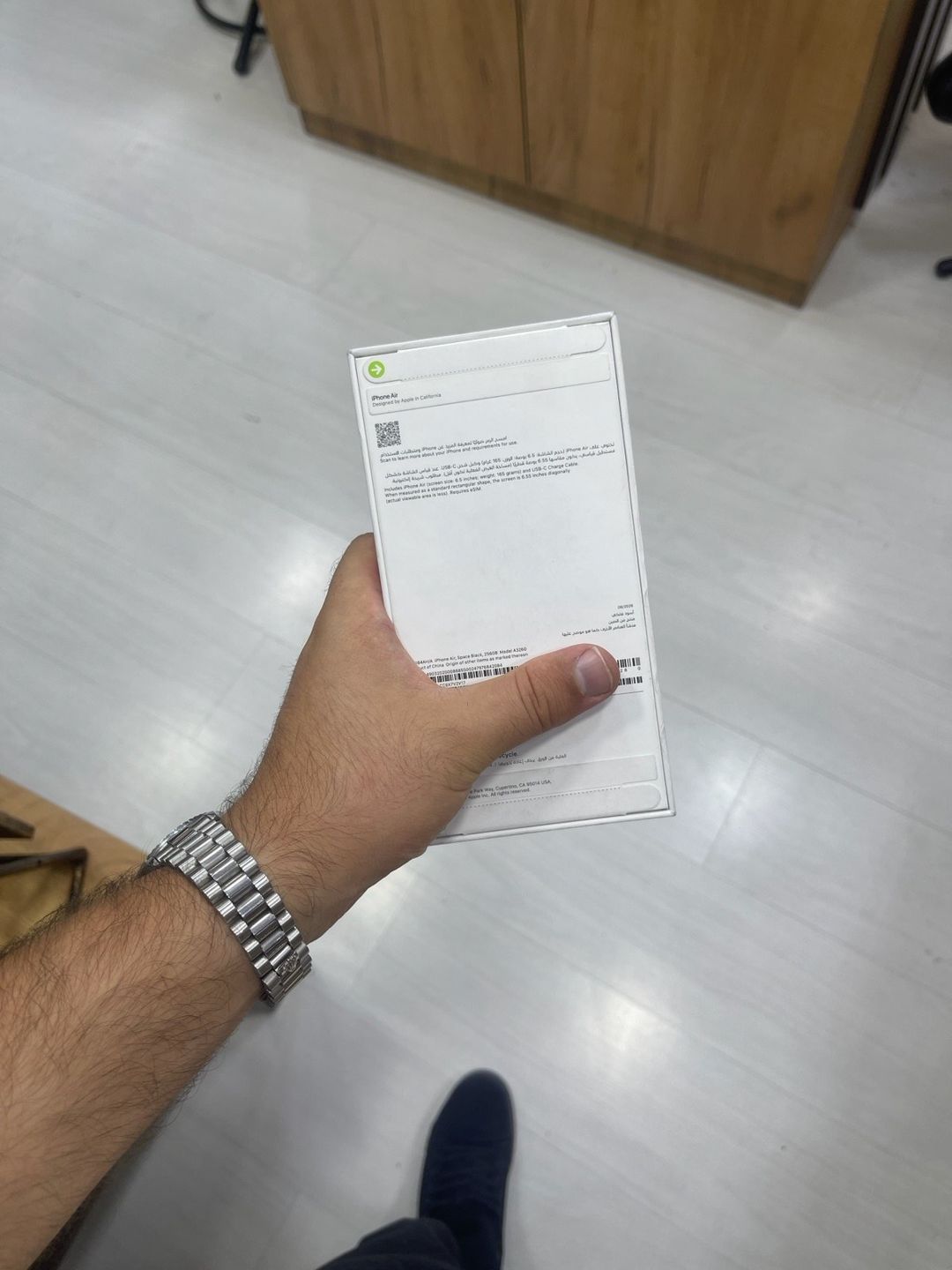 Apple iPhone Air Space Black 256GB/8GB — Smartfonlar, Bakı (2)