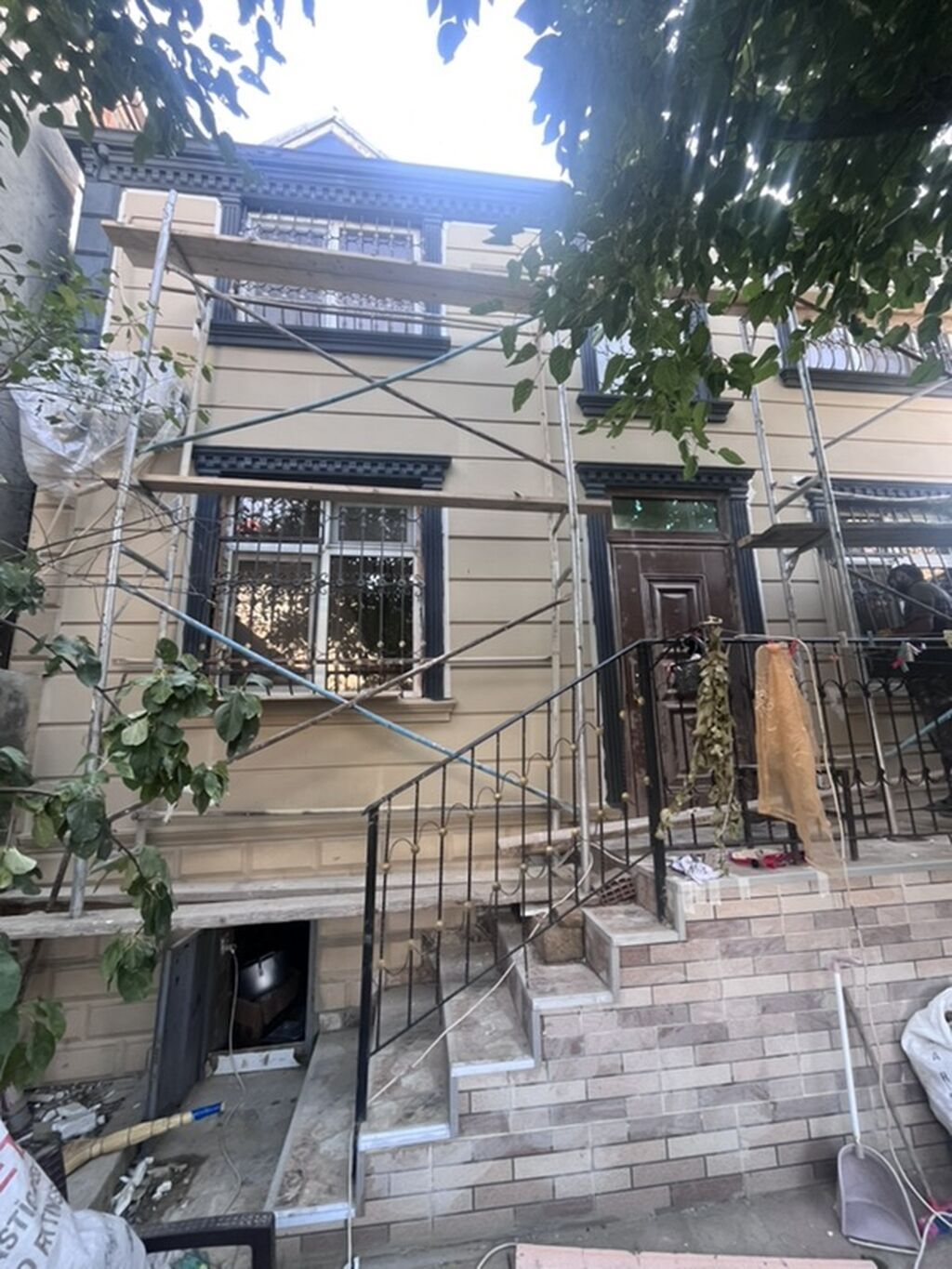 Fasad üzləmə və dekorativ işləmə xidməti Termo Aqlay - Evlərin — Fasad işləri, Sumqayıt (2)