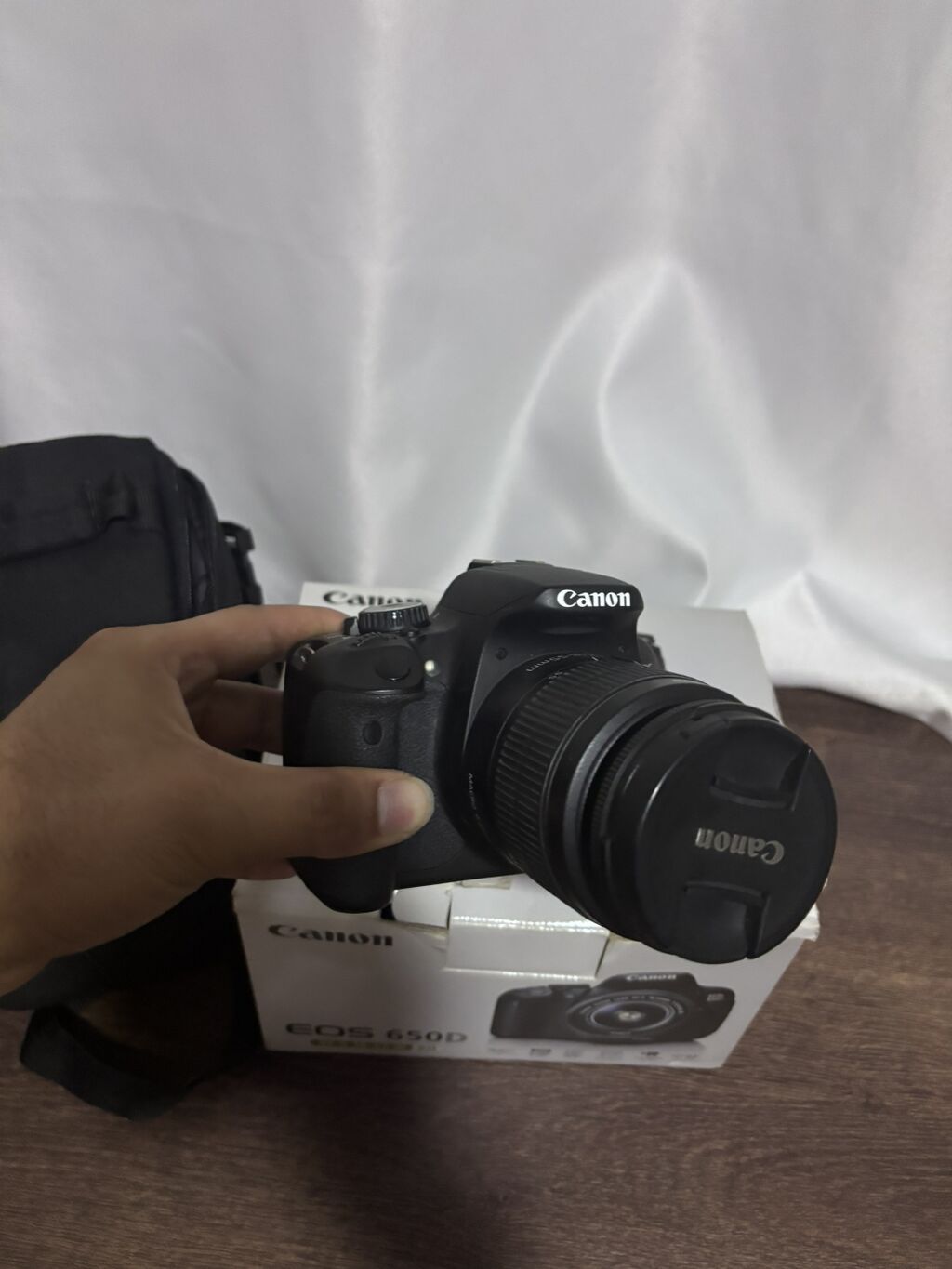 Canon EOS 650D Dslr – EF‑S 18-55mm III Kit - Sensor: 18.0 MP Aps‑c — Fotoaparat, Bakı (5)