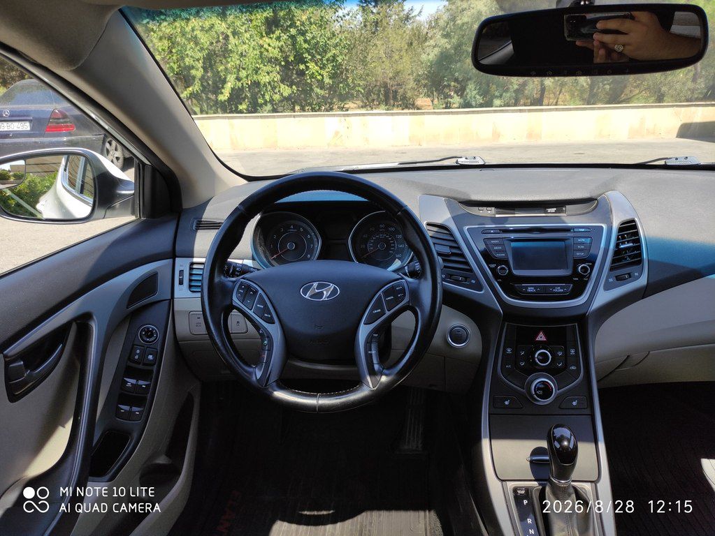 Hyundai Elantra, 1.8 L, 2016 il, 144 800 km — Avtomobillər, Bakı (12)