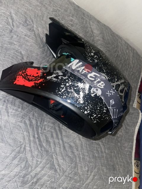 Motokross/Dual-sport dəbilqə + qoruyucu eynək seti - NAFX/Born for — Bakı