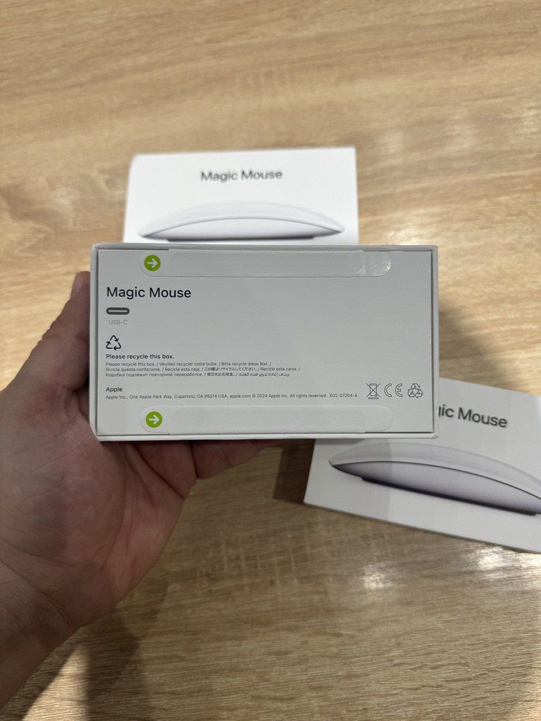 Magic mouse white 4 Usb-c — Periferik cihazlar, Bakı (2)