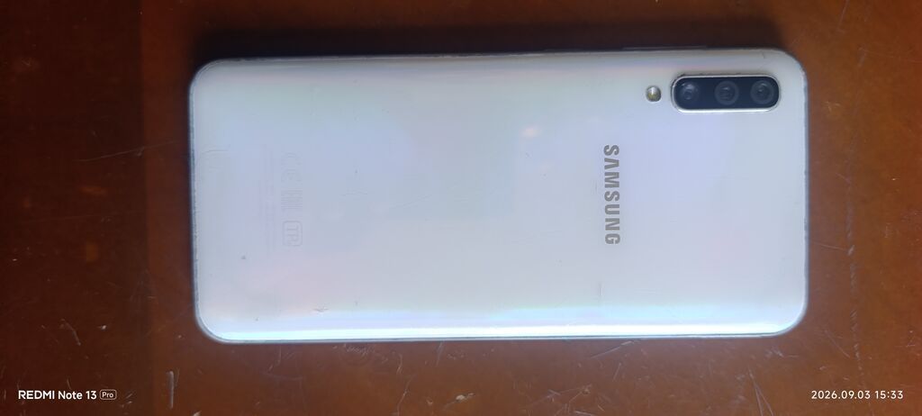 Samsung Galaxy A50, rəng - Ağ, Barmaq izi — Samsung, Digah (3)