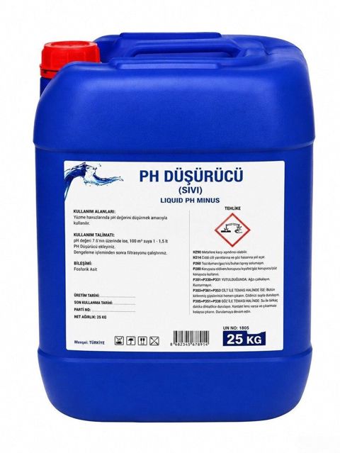 Maye pH düşürücü 25 kq Türkiyə Bütün kateqoriyalar Hobbi və asudə — Bakı