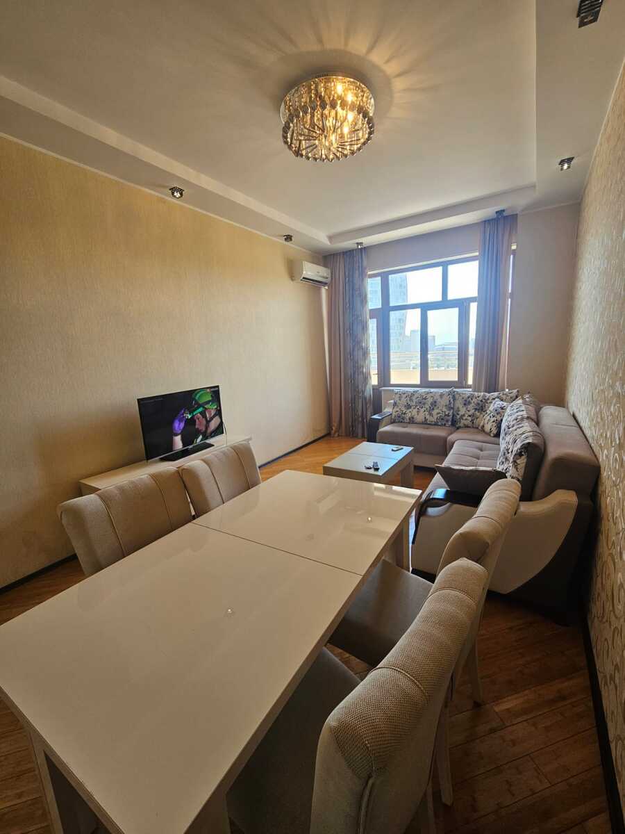 İcarəyə verilir 2 otaqlı yeni tikili 70 m² — Mənzil, Bakı (3)
