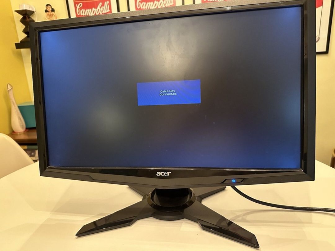 Monitor "Acer G205Hv" — Kompüterlər və noutbuklar, Bakı (2)