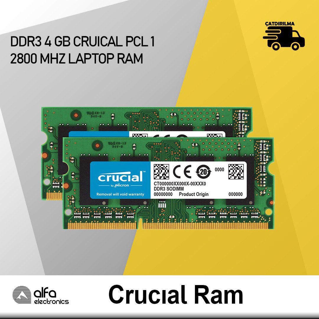 RAM-lar "Crucial" — Kompüterlər və noutbuklar, Bakı (4)