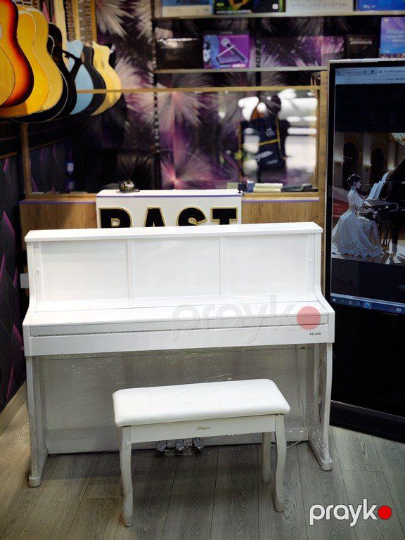 Elektro piano "Allegro, AG-880 Polısh White" — Musiqiə alətləri, Bakı (8)