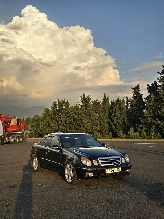 Mercedes E 320, 3.0 L, 2008 il, 350 000 km — Avtomobillər, Qax (2)