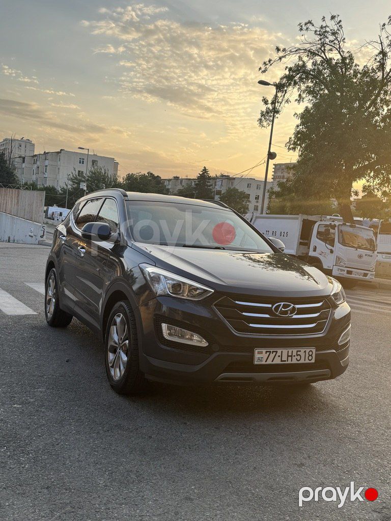 Hyundai Santa Fe, 2.0 L, 2015 il, 158 000 km — Avtomobillər, Bakı (3)