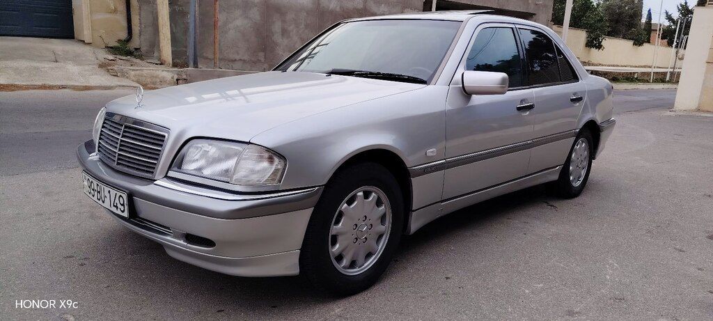 Mercedes C 180, 1.8 L, 1998 il, 356 373 km — Avtomobillər, Bakı (11)