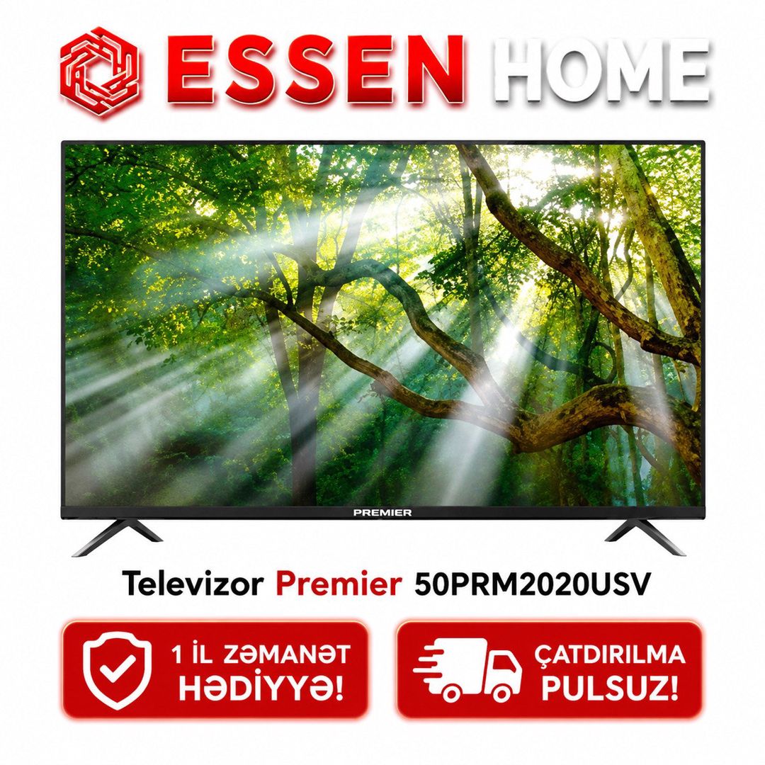 Televizor Premier 50PRM2020USV — TV və Video, Xırdalan