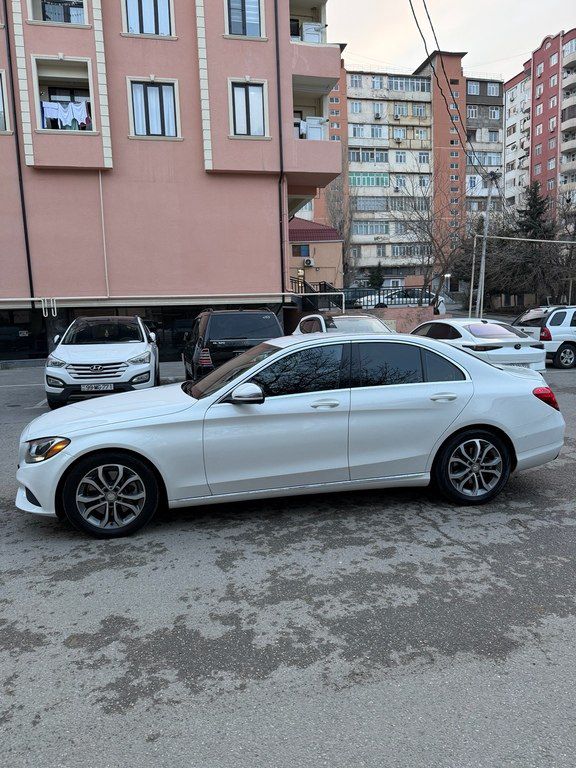 Mercedes C 300, 2.0 L, 2016 il, 129 500 km — Avtomobillər, Bakı (2)