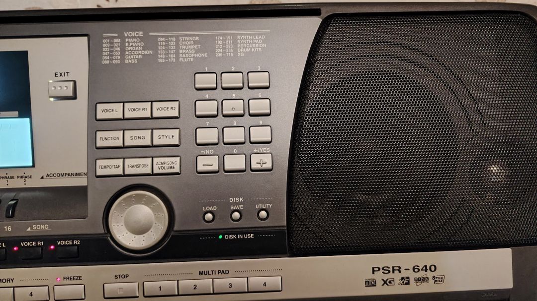 Sintezator Yamaha PSR 640 — Musiqiə alətləri, İsmayıllı (5)